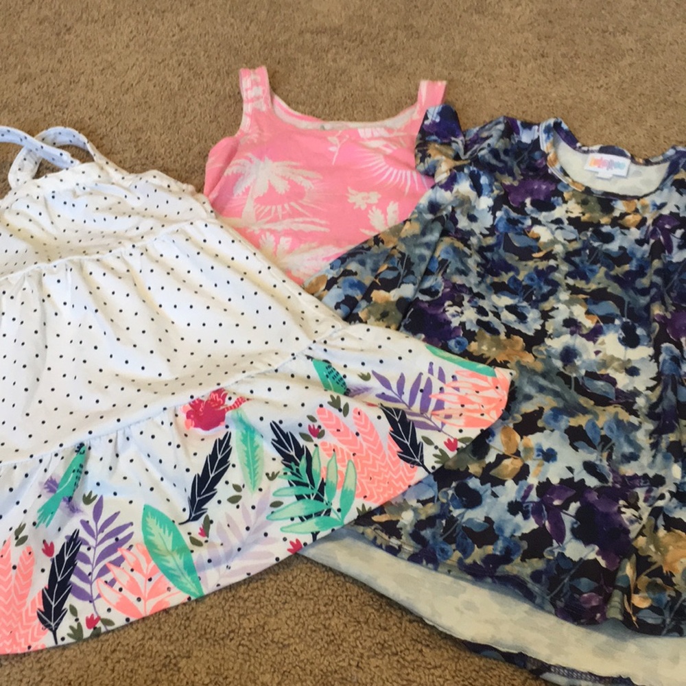2 dresses, 1 tunic